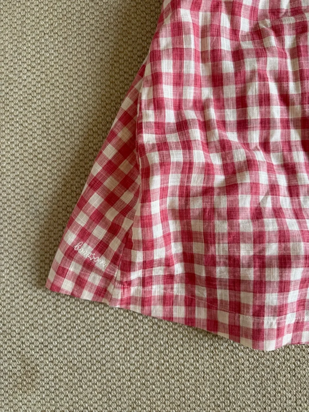 Bonton gingham looks classic